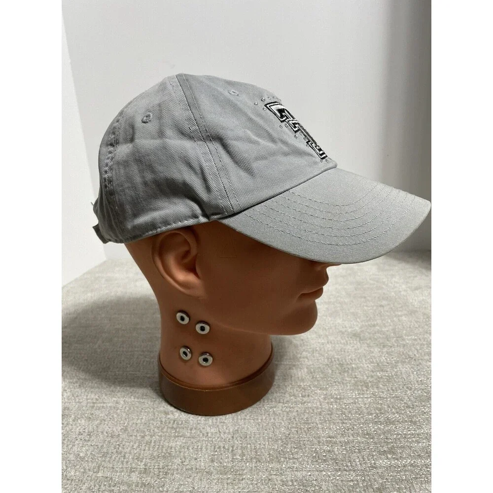 Texas Tech Cap Raiders Adult Gray Strap Back College Football Bedazzle